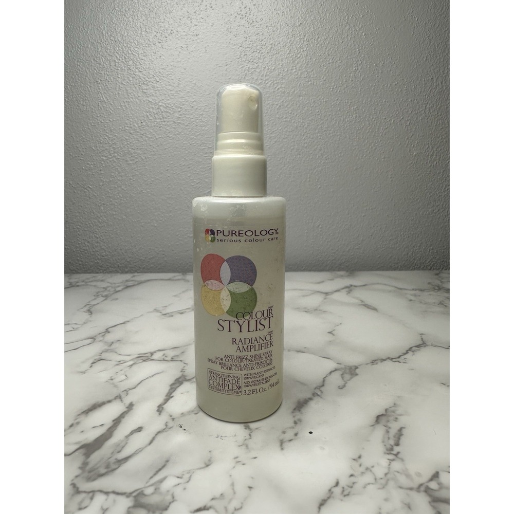 Pureology Colour Stylist Radiance Amplifier Anti Frizz Shine Spray 3.2oz